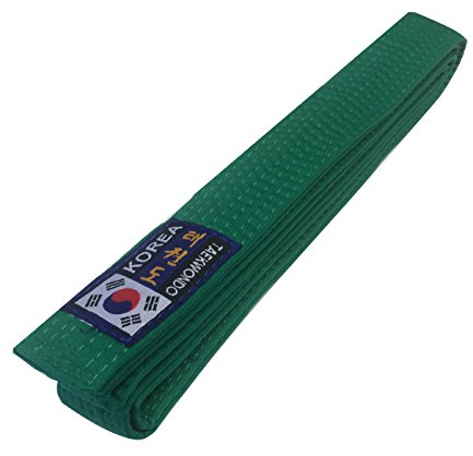 Budodrake Korea Taekwondo Gürtel grün (220)