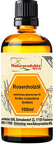 Rosenholzöl (100 ml) natürliches ätherisches Rosenholz Öl