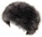 Soul Young Damen Fellmütze Pelzmütze Wintermütze Faux Fuchs Warm Weich Pelz mütze(Grau)