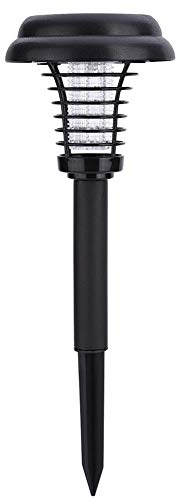 Solar Moskito Killer,Acogedor ABS + Edelstahl Solarstromlampe Outdoor Garten Solar Insekt Fliegen Käfer Killer mit LED Licht (ohne Batterie)