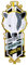 The Carat Shop, Bookmark Marque-Page Harry Potter Maison Hufflepuff, 12 x 4 cm HPBM024