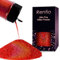 Renfio Holographic Ultra Fine Glitter Powder Metallic Resin Glitter 1.75 Oz (50g) PET Flakes Crafts Sequins 1/128 0.008 0.2mm Epoxy Chips Flakes for Tumblers Slime - Laser Rose Red