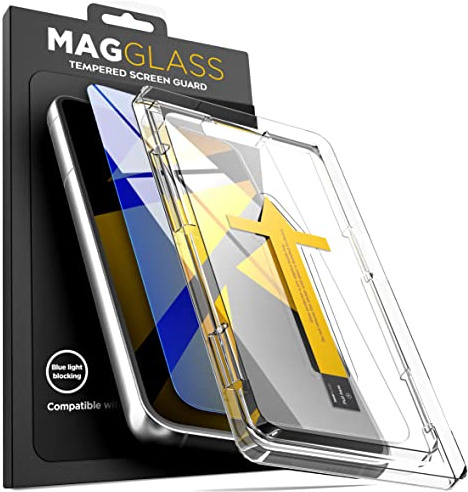 magglass schutzglas für Samsung Galaxy S22 Full Screen Blaulichtfilter Schutzfolie Folie Displayschutz