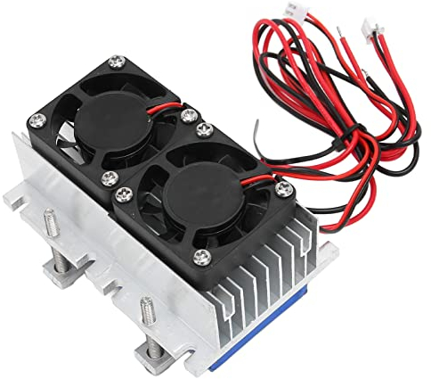 Elprico 144W Thermoelektrischer Peltier-Kühler, Thermoelektrischer Peltier-Kühler 12V Halbleiter-Klimaanlagen-Kühlsystem DIY-Kit für Kühlschrank