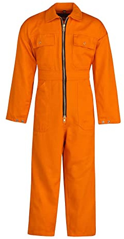 STØRVIK Kinder Rallye-Kombination BW Arbeitsoverall Rallyekombi - Orange - Größe 152
