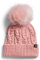 The North Face Oh Mega Kunstfell-Bommelmütze (kleine Kinder/große Kinder), Pink Moos, Einheitsgröße