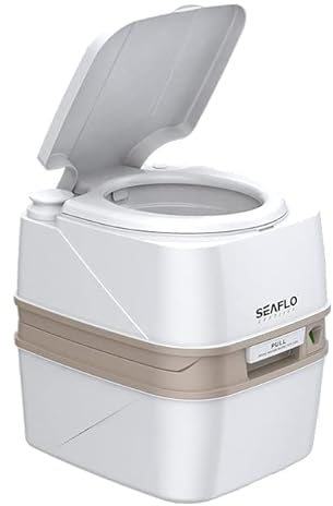 SEAFLO Toilettes de voyage portables de qualité supérieure - 18 l