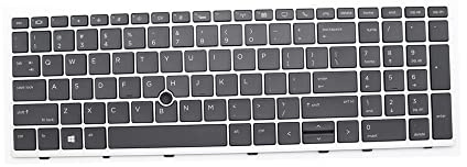 Ersatz-Laptop-Tastatur für HP Elitebook 850 G5 855 G5 750 G5 755 G5 850 G6 HP Zbook 15u G5 G6 Tastatur Hintergrundbeleuchtung US L11999-001