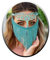 STONEFANS Strass-Maskerade-Maske für Damen, Cosplay, Fransenschleier, Kostüm, Kristall-Kopfkette, Gesichtsschmuck, Zubehör, Abschlussball, Halloween, Metall-Strass, adjustable, Metall-Strass, Kristall