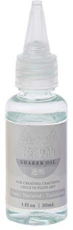 vsilay 30ml Silikonöl für ideal zum Acrylgießen Perfekt für Acrylfarbe und Gießtechnik - für beeindruckende Effekte
