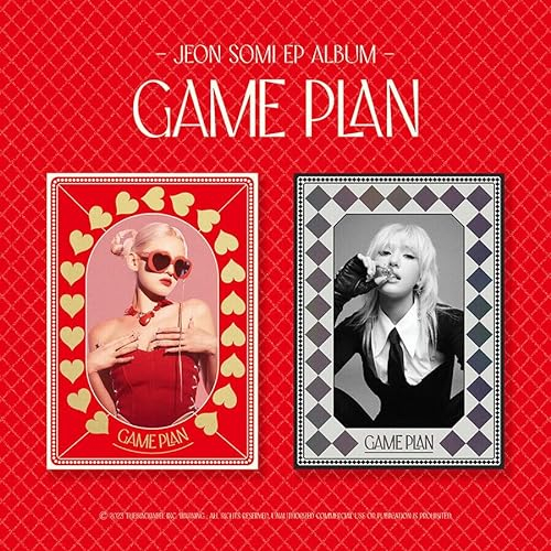 (PHOTO BOOK Ver.) JEON SOMI GAME PLAN EP Album (RED / BLACK - Random Ver.) K-POP SEALED