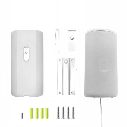 EUGOOCX Support mural pour haut-parleur Sony HT-A9 Home Cinéma, barre de son sans fil, accessoires en métal, blanc