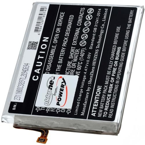 Batteria per cellulare, smartphone Samsung Galaxy A54 5G 2023, 3,88 V, ai polimeri di litio