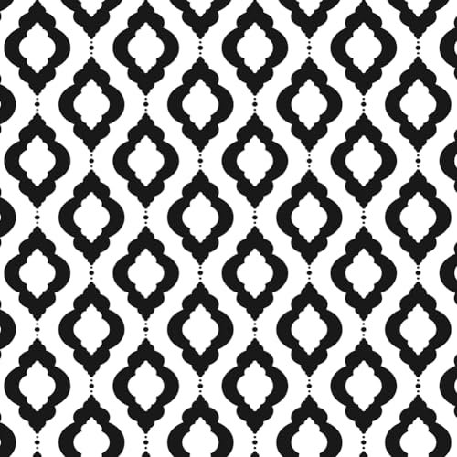 Tapete Selbstklebend Vintage Geometrische Tapete Wasserdicht Vinyl Klebefolie Möbelfolie Dekorfolie für Wohnzimmer Schlafzimmer Küche Büro Badezimmer (200cm, A11)