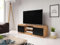 Muebles Slavic Meuble TV 120 cm, Meuble de Salon, Meuble RTV, 2 étagères, Meubles de Salon Modernes, Meubles de Salon