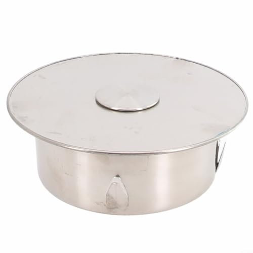 Schornsteinabdeckung Edelstahl Rund Schornstein Ofenrohr Abdeckung Wasserdicht Rauchloch Abdeckung Kamin Schornsteinkappe für Außen