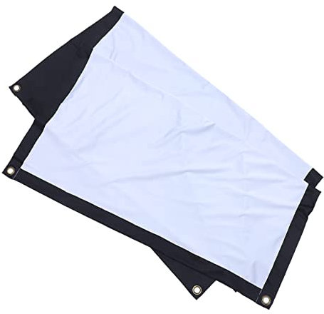 OSALADI Portable Projector Screen 100 Inch Polyester Foldable Perfect for Outdoor/indoor Movie