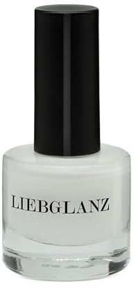 Liebglanz, Veganer Nagellack, Coconut (weiß), 100% Vegan, Schadstoffarm und Tierversuchsfrei, Made in Germany, 8ml
