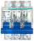 SHMKBDPF Interrupteur à air Transparent 3p, disjoncteur 32a, Petit disjoncteur 63a, triphasé, 3 interrupteurs, DZ47-60(32A)