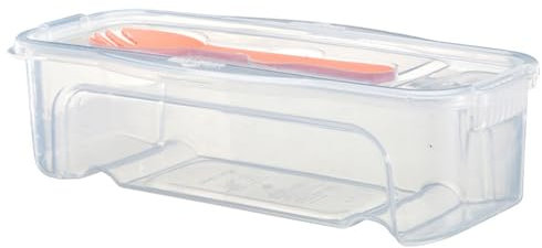 Microwave Pasta Cooker with Strainer 1.3L Pasta Cooker with Lid ＆ Fork Heat Resistant Transparent Spaghetti Noodle Microwave Cookware Kitchen Accessories