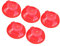 TOPBATHY 5pcs Plastic Detector Cover Alarm Protector for Kitchen Home Use Versatile Guard Modern Design for Residential Commercial Settings