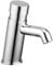 Bathrooms Push Button Non-Concussive Basin Tap Chrome – Self-Closing, Water Efficient, Adjustable Timer, Modern Brass Design, Red & Blue Silicone Rings (1)