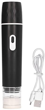 Telituny Sigillante per Aspirapolvere Elettrico, Pompa Dell'aria Portatile per lo Stoccaggio degli Alimenti, -50-60kpa di Grado Sotto Vuoto, Cordone con Batteria, Compatta per Cibi (Nero)