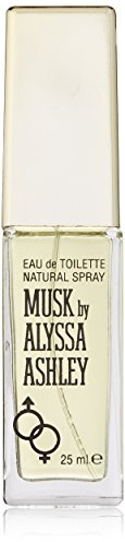 Alyssa Ashley Musk Eau de Toilette Zerstäuber, Damen – 25 ml
