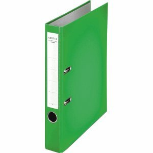 Centra 25 x Ordner Chromos A4 50mm PP-kaschiert apfelgrün