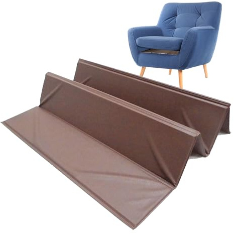 Soldela Sitzflächenverstärkung für Sessel 1-Sitzer Sofa - Verstärkungbretter Holzfaserlatten - Französische Herstellung - 55 x 48 cm - Braun