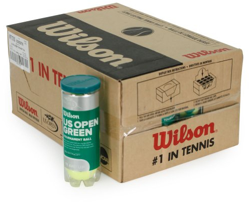 Wilson WRT137500CS US Open Green Tournament Tennis Ball Case