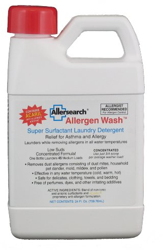 Allergen Wash Laundry Detergent by Allersearch