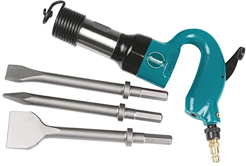 AIRCRAFT Meißelhammer-Set MHA PRO (Profi-Abbruchhammer für Mauerdurchbrüche; Flachmeißel, Spitzmeißel, Breitflachmeißel, Spannfeder) 2402500