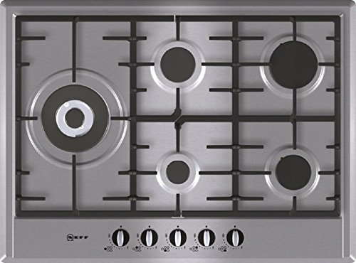 NEFF TS 2576 N - Piano cottura a gas in acciaio INOX, 70 cm, T25S76N0