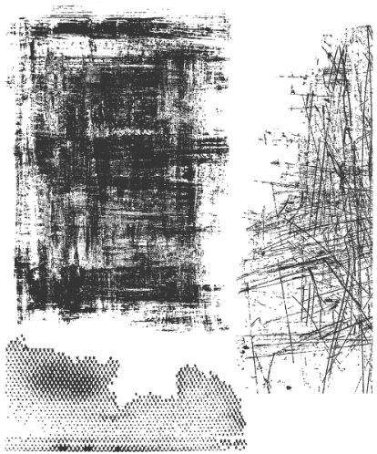 Stampers Anonymous Tim Holtz Cling Rubber Stamp Set 7 x 8.5-inch, Slight Alterations