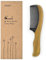 EQLEF Sandelholz Horn Kamm Holzkamm Naturkamm Handgefertigte Premium Qualität Natur Sandelholz und Horn kamm