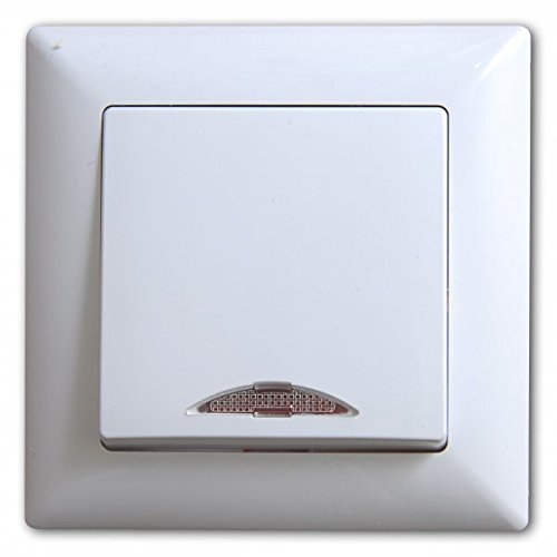 Visage Schalter Ein-/Ausschalter mit Beleuchtung Weiss