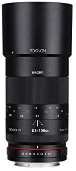 Rokinon Obiettivo macro Full Frame 100mm F2.8 per Sony E