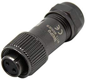 ST1210/S2 Plug Female ST12 PIN: 2 IP67 5-8mm 13A Soldering for Cable WEIPU