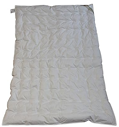 Betten Hofmann Sommer Daunendecke Punktstepp 135x200 cm 100% Daunen, superleicht, Naturprodukt, waschbar