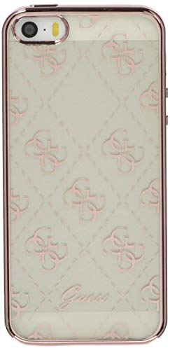 Guess GUHCPSETR4GRG Handy-Schutzhülle 11,9 cm (4.7 Zoll) Cover Rosa-Goldfarben - Handy-Schutzhüllen (Cover, Apple, iPhone 5/5S/SE (2020), 11,9 cm (4.7 Zoll), Rosa-Goldfarben)