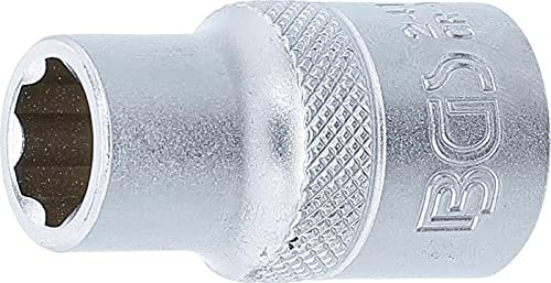 BGS 2411 | Steckschlüssel-Einsatz Super Lock | 12,5 mm (1/2) | SW 11 mm | Wellenprofil | CV-Stahl