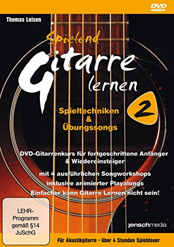 Spielend Gitarre lernen 2 - Spieltechniken & Übungssongs
