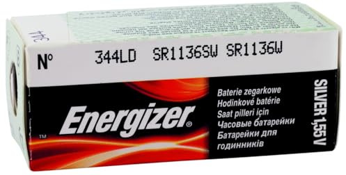 ENERGIZER Blister de 10 Pile montres Oxyde d'Argent 344/350 SR1136SW SR42