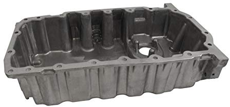 VAICO V10-1887 Ölwanne Motorölwanne Stahl unterer Teil Kompatibel mit VW Golf 6 5K1 03G103601M 03G103603M 1035396