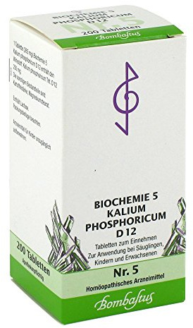 Biochemie 5 Kalium phosphoricum D12 Tabletten 200 stk