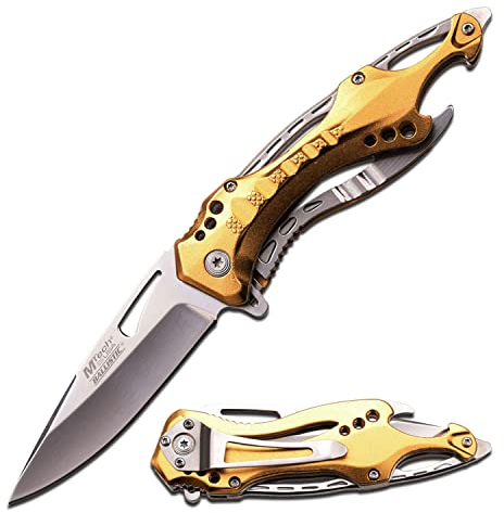 MTech USA Erwachsene MT-A705SGD Taschenmesser, Mehrfarbig, M