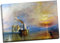 J.M.W. Turner Fighting Temeraire Deception Canvas Print Picture Wall Art Large 30x20 Inches