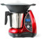 LIVOO DOP142 Robot culinaire chauffant, 1500 W, 3 liters, Noir/Rouge