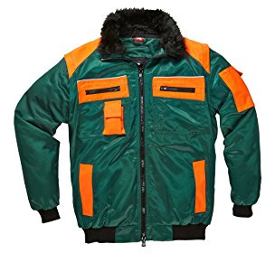 BULLSTAR Allroundblouson 9420 grün/orange, Gr. XXL
